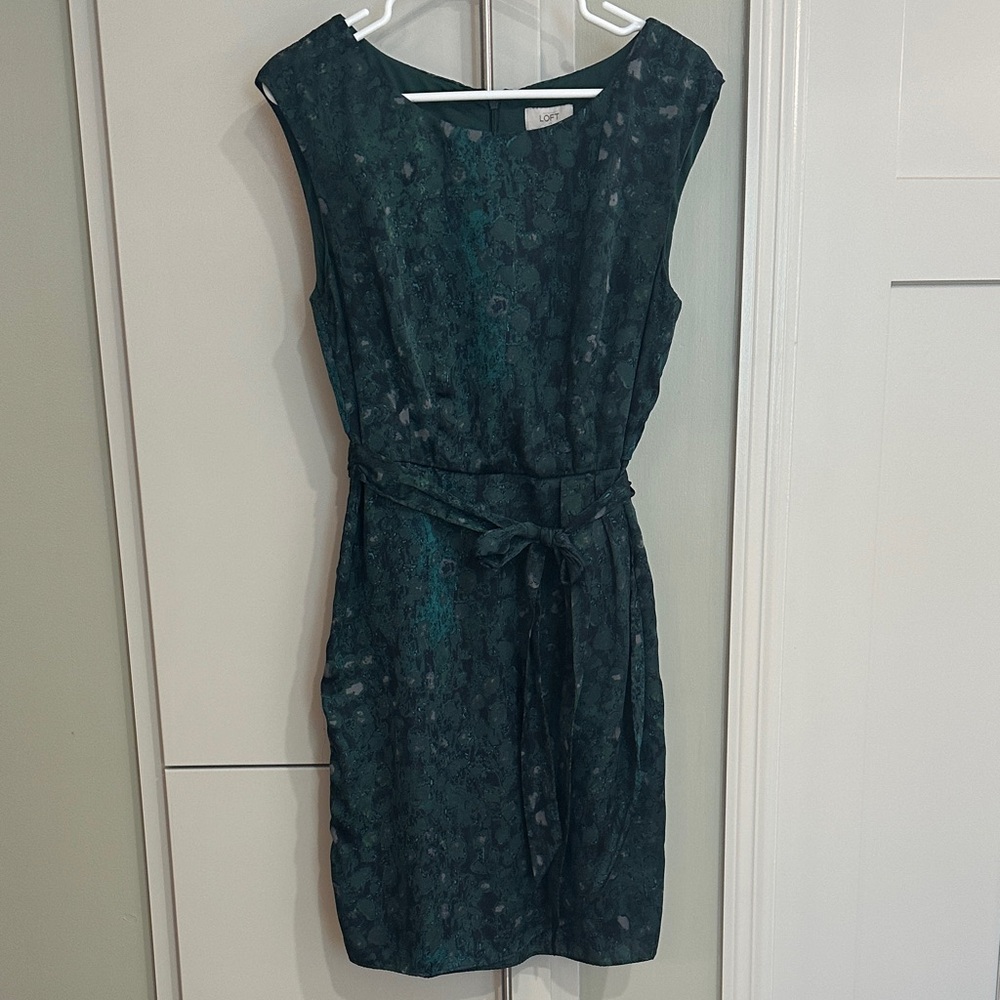 LOFT Green Dress